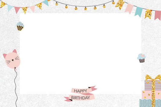 Birthday Glitter Templates Design