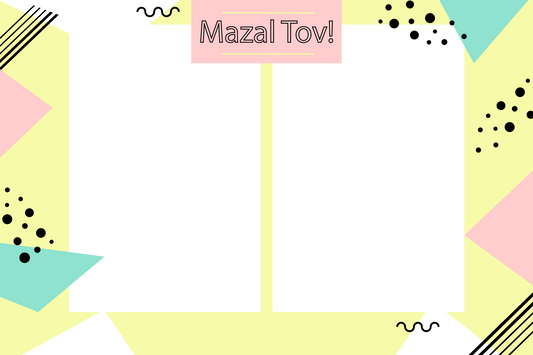 Bat Mitzvah Templates Design 1