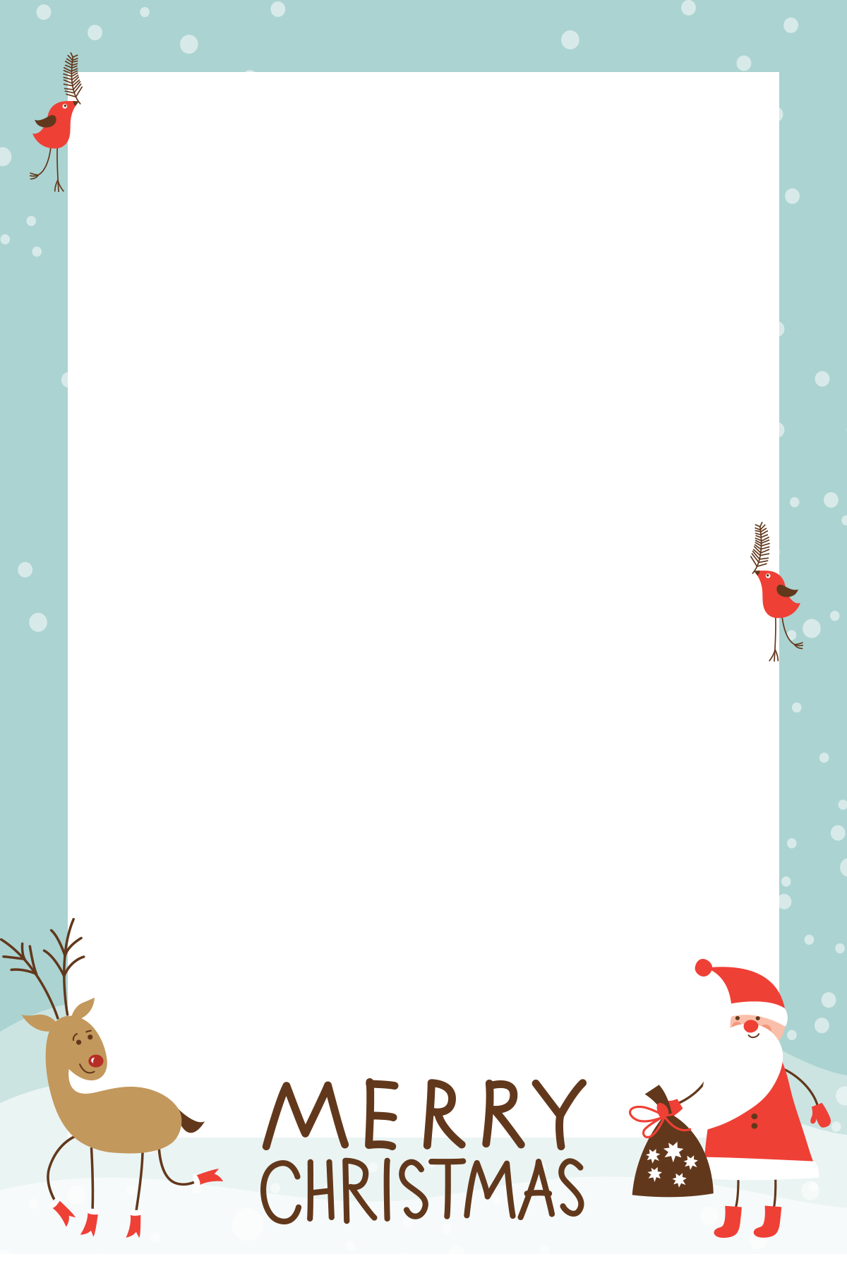 Christmas Templates Design 3 Photo Booth Templates
