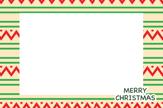 Christmas Red Green Templates