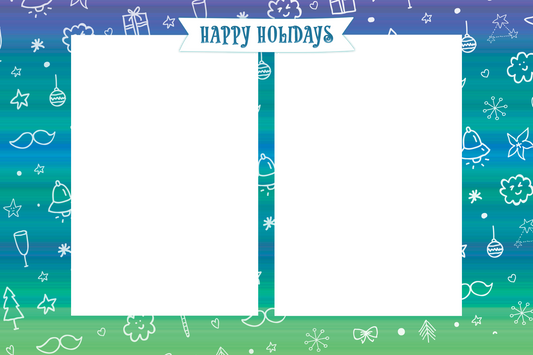 Holidays Gradient Templates