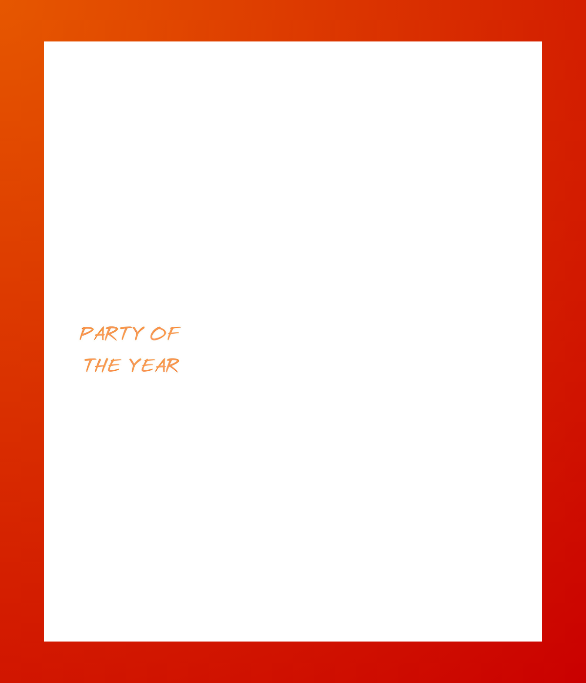 Party of The Year