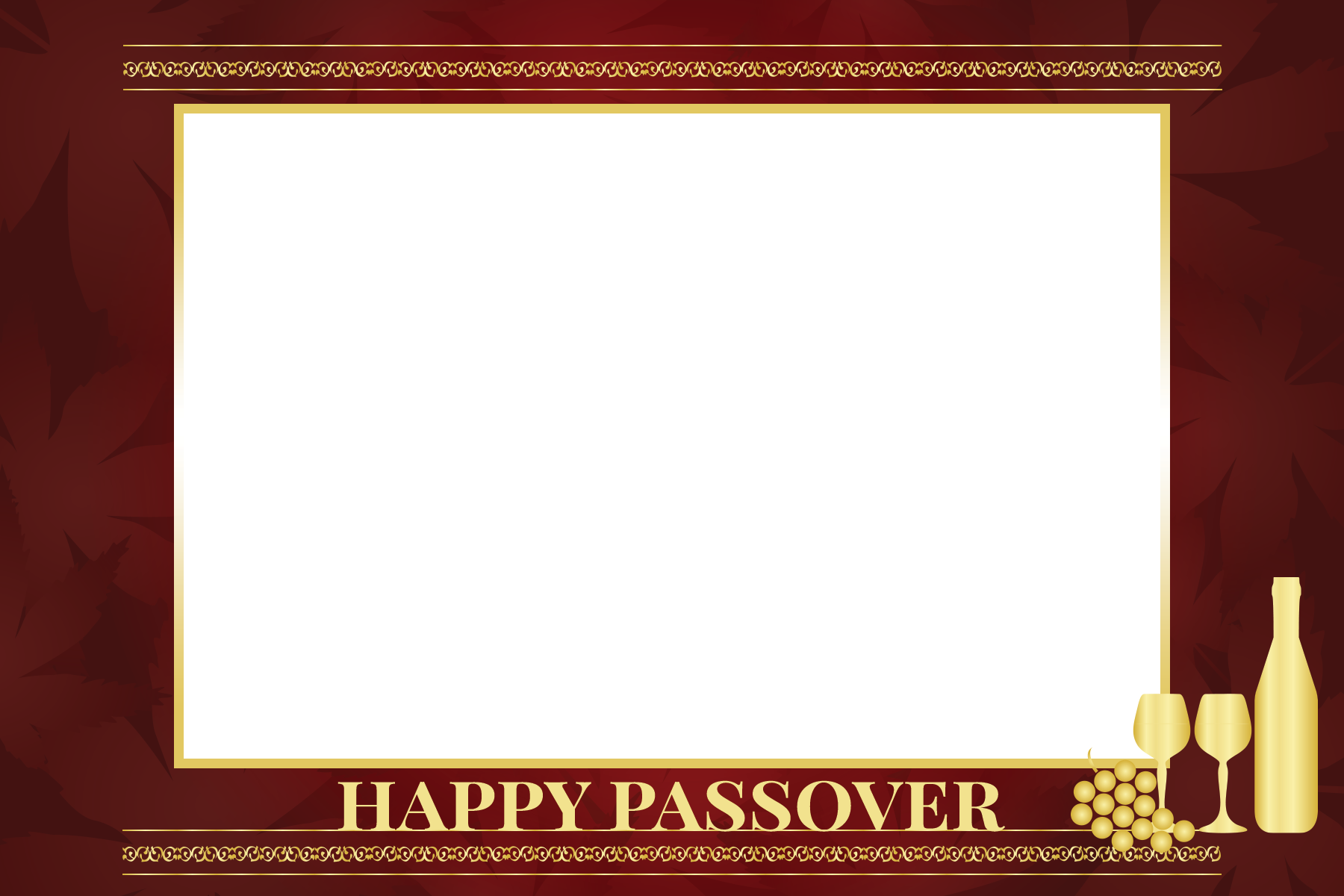 Passover Templates Design 2 | Photo Booth Templates