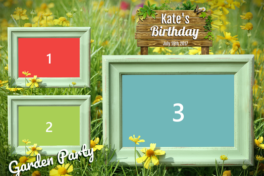 Premium Birthday Garden Party Templates 4H43