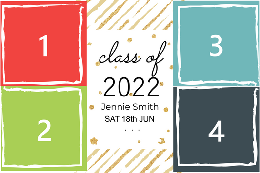 Premium Graduation Gold Templates 4H2