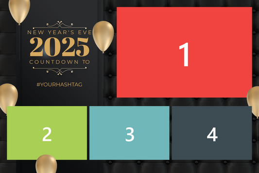 Premium New Years Countdown 2025 Templates 4H1