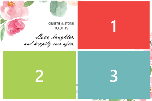 Premium Wedding Flower Templates 3H38