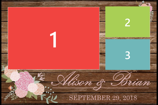 Premium Wedding Wooden Templates 3H1