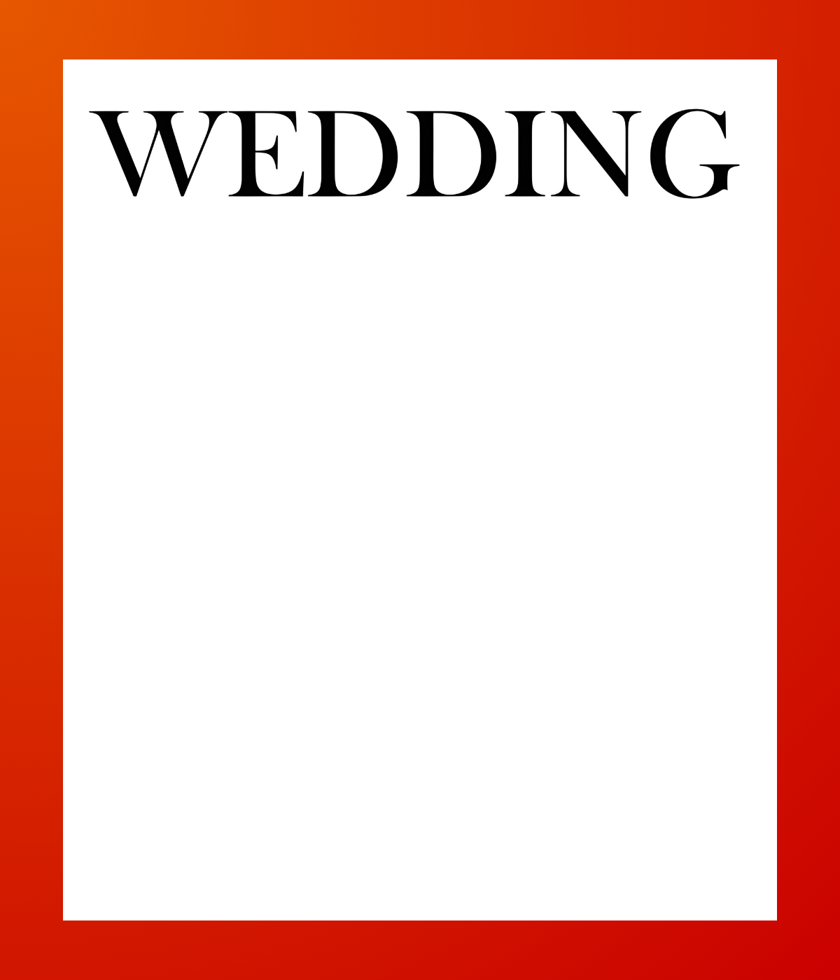 Wedding